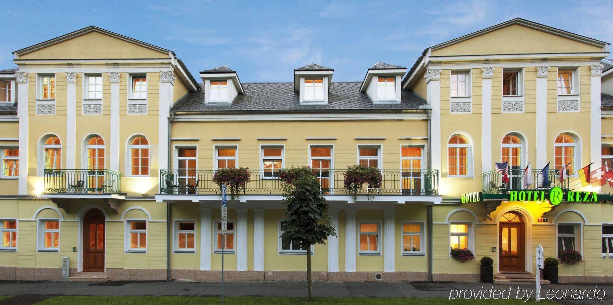 Hotel Reza Františkovy Lázně Exteriör bild